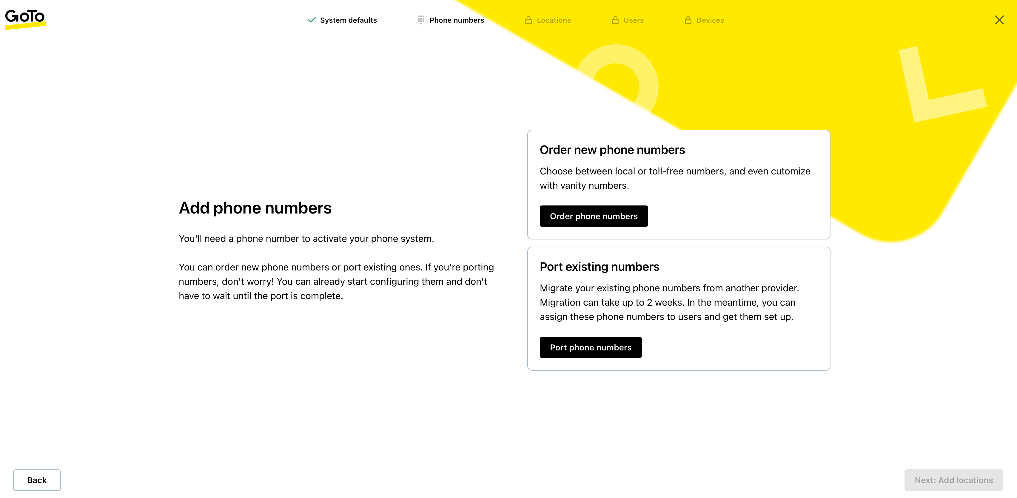 screenshot of GoTo Connect